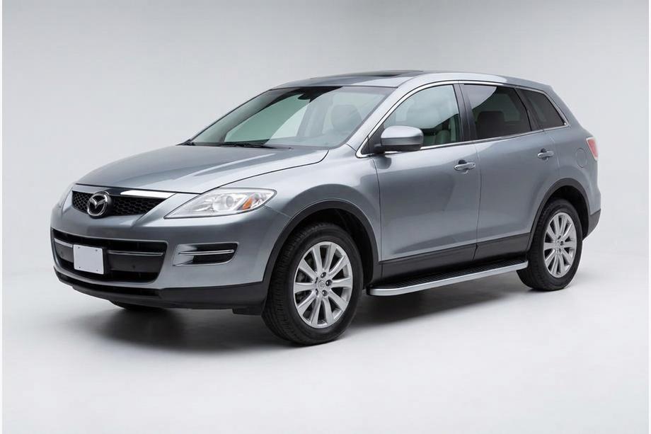 Mazda CX-9 2007-2016 Side Steps Tayga Grey (2 pcs, Aluminum) Image