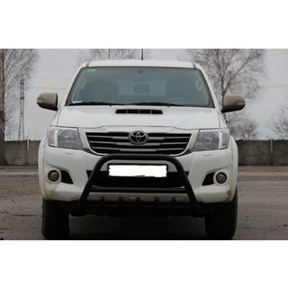 Bull Bar WT003 Black Stainless Steel Toyota Hilux 2006-2015 photo 1