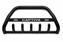Chevrolet Captiva 2006-2019 Bull Bar WT004 Black (Stainless Steel) photo 3