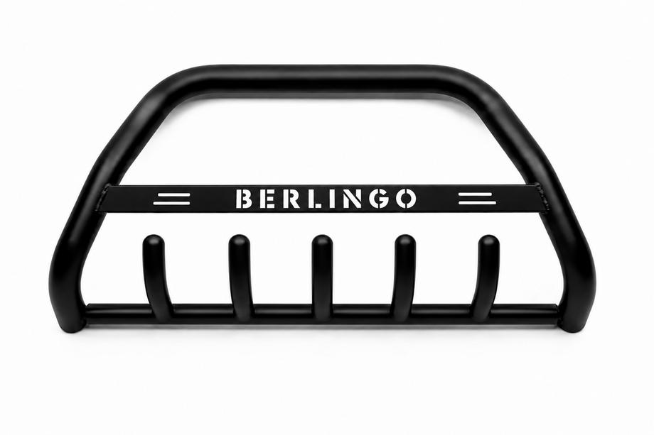 Citroen Berlingo 1996-2008 Bull Bar WT004 Black (Stainless Steel) Image