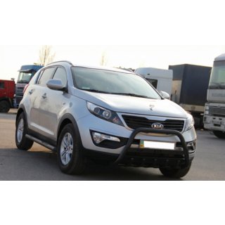 Bull Bar WT004 Black (Stainless Steel) Kia Sportage 2010-2015 photo 3