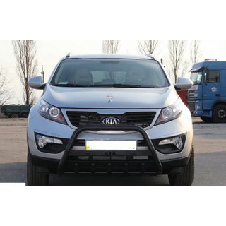 Bull Bar WT004 Black (Stainless Steel) Kia Sportage 2010-2015 photo 2