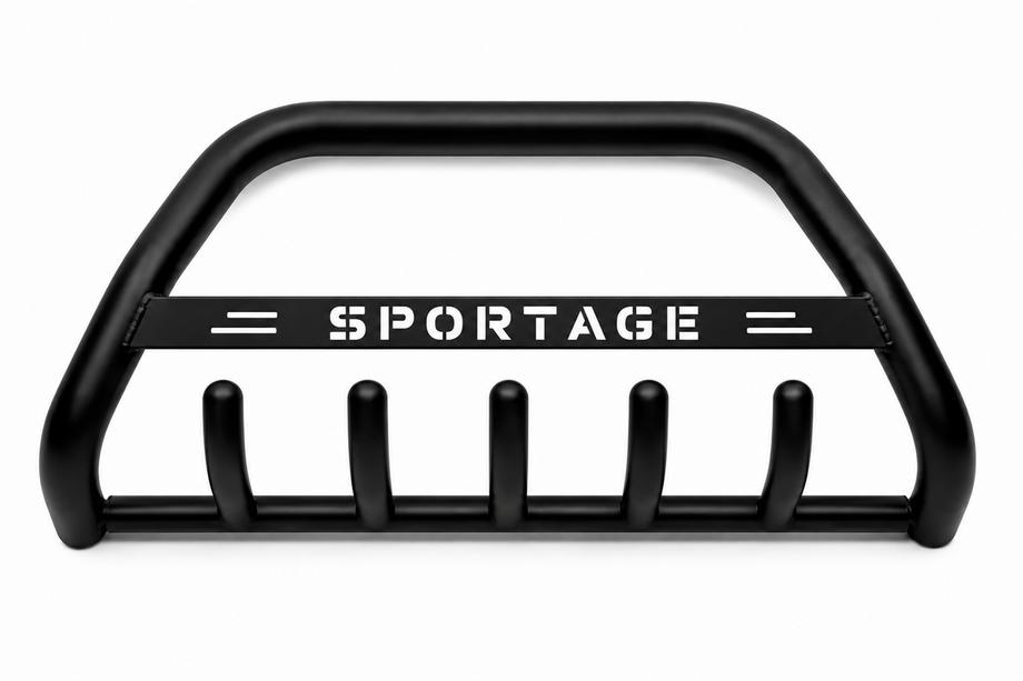 Kia Sportage 2015-2021 Bull Bar WT004 Black (Stainless Steel) Image