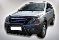 Kia Sorento I BL 2002-2009 Bull Bar WT004 Black (Stainless Steel) photo 3