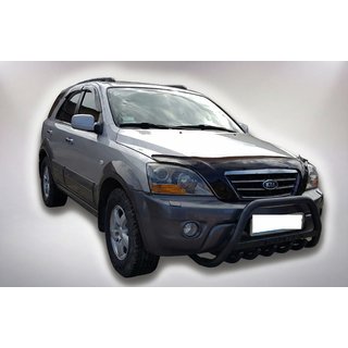 Bull Bar WT004 Black (Stainless Steel) Kia Sorento I BL 2002-2009 photo 1