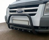 Ford Transit 2000–2014 Bull Bar WT004 Black (Stainless Steel) photo 1