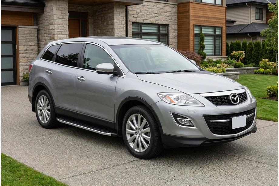 Mazda CX-9 2007-2016 Side Steps Fullmond (2 pcs, aluminum) Image