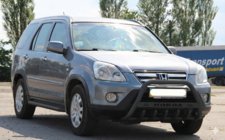 Honda CRV 2001-2006 Bull Bar WT004 Black (Stainless Steel) photo 2