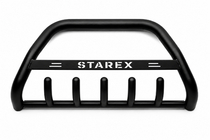 Hyundai H200, H1, Starex 1998-2007 Bull Bar WT004 Black (Stainless Steel) photo 3