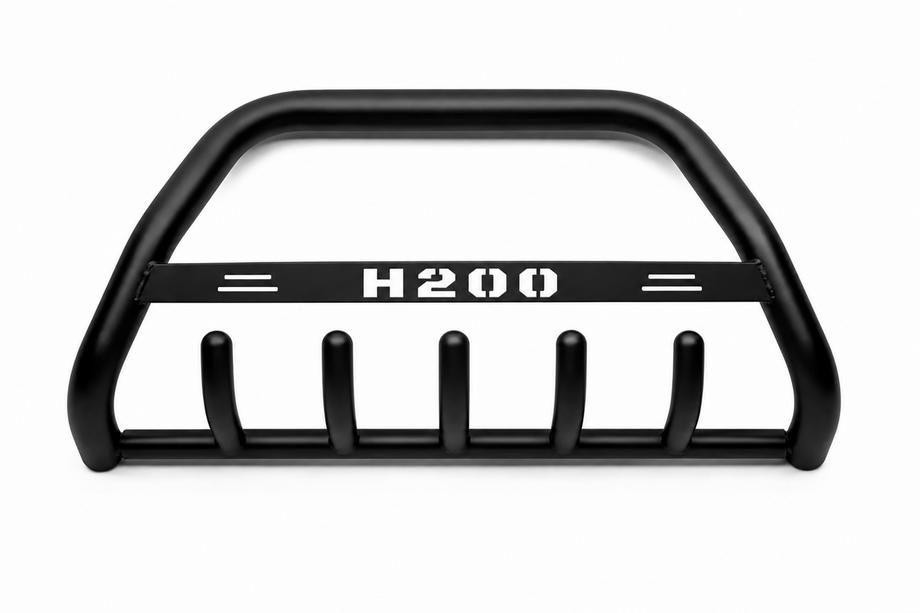 Hyundai H200, H1, Starex 1998-2007 Bull Bar WT004 Black (Stainless Steel) Image