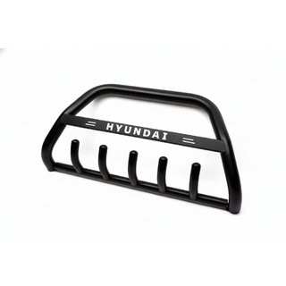 Bull Bar WT004 Black (Stainless Steel) Hyundai H300, H1, Starex 2008-2020 photo 3