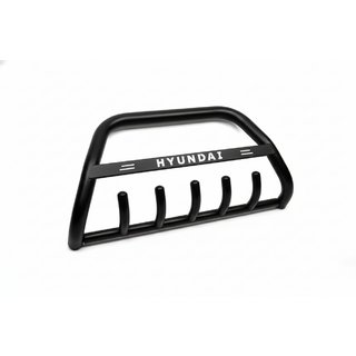 Bull Bar WT004 Black (Stainless Steel) Hyundai H300, H1, Starex 2008-2020 photo 4