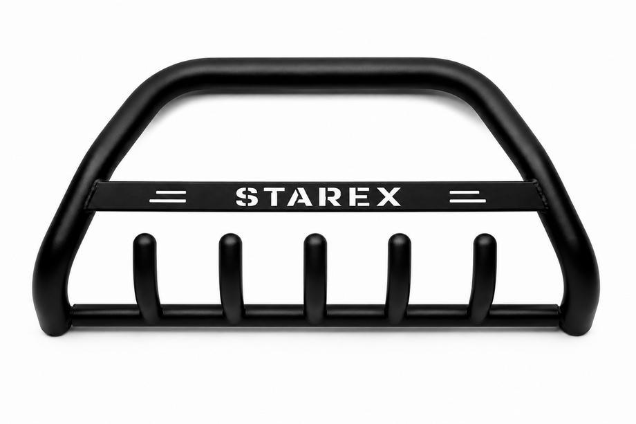 Hyundai H300, H1, Starex 2008-2020 Bull Bar WT004 Black (Stainless Steel) Photo 4