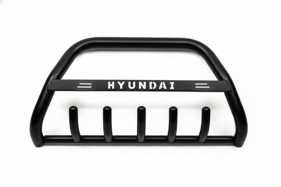 Hyundai H300, H1, Starex 2008-2020 Bull Bar WT004 Black (Stainless Steel) Photo 5