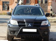 Mitsubishi Outlander 2001-2006 Bull Bar WT003 Black Stainless Steel photo 3