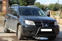 Mitsubishi Outlander 2001-2006 Bull Bar WT003 Black Stainless Steel photo 1
