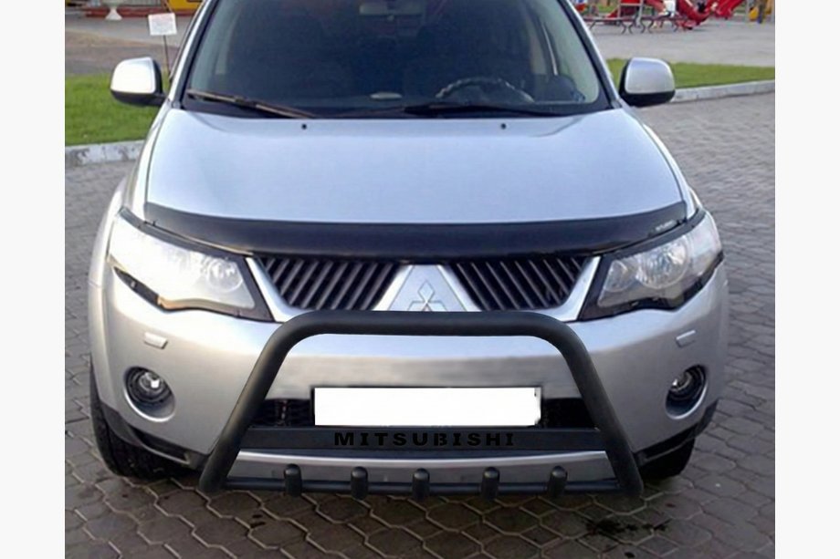 Mitsubishi Outlander 2006-2012 Bull Bar WT004 Black (Stainless Steel) Image