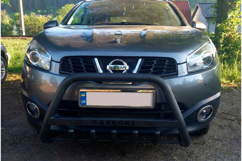 Nissan Qashqai 2007-2010 Bull Bar WT004 Black (Stainless Steel) Image