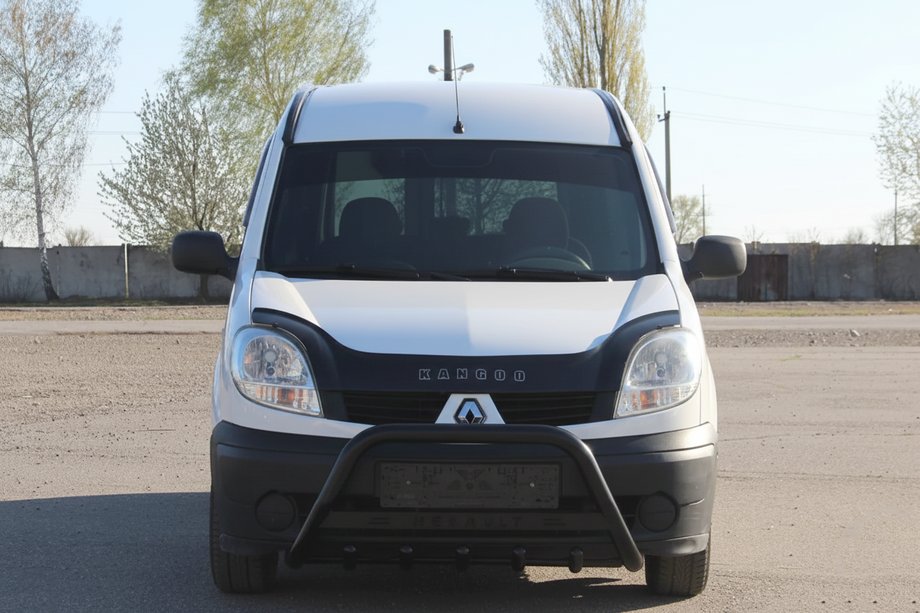 Renault Kangoo 1998-2008 Bull Bar WT004 Black (Stainless Steel) Image
