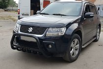 Suzuki Grand Vitara 2005-2017 Bull Bar WT004 Black (Stainless Steel) photo 5
