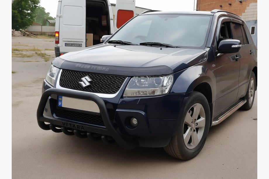 Suzuki Grand Vitara 2005-2017 Bull Bar WT004 Black (Stainless Steel) Image