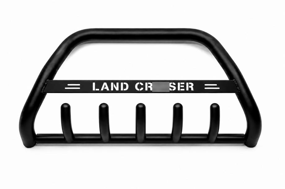 Toyota Land Cruiser 100 1998-2007 Bull Bar WT004 Black (Stainless Steel) Image
