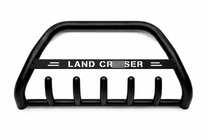 Toyota Land Cruiser 200 2007-2021 Bull Bar WT004 Black (Stainless Steel) photo 1