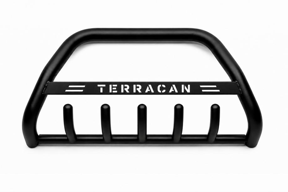 Hyundai Terracan 2001-2007 Bull Bar WT004 Black (Stainless Steel) Image