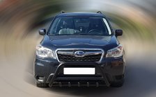 Subaru Forester 2013-2018 Bull Bar WT003 Black Stainless Steel photo 4