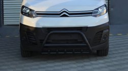 Opel Vivaro 2019- Bull Bar WT003 Black Stainless Steel photo 4
