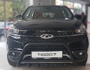 Chery Tiggo 7 2016-2019 Bull Bar WT003 Black Stainless Steel photo 1