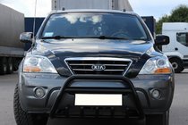 Kia Sorento I BL 2002-2009 Bull Bar WT003 Black-2 (Stainless Steel) photo 3