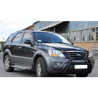 Bull Bar WT003 Black-2 (Stainless Steel) Kia Sorento I BL 2002-2009 photo 4