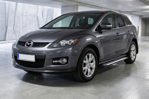 Mazda CX-7 2006-2012 Side Steps Line (2 pcs, Aluminum) photo 1