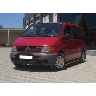 Bull Bar WT003 Black (Stainless Steel) Mercedes Vito W638 1996-2003 photo 4