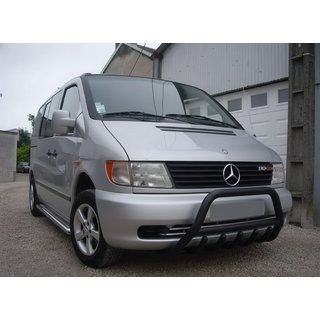 Bull Bar WT003 Black (Stainless Steel) Mercedes Vito W638 1996-2003 photo 1