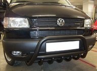 Volkswagen T4 Transporter 1990-2003 Bull Bar WT003 Black (Stainless Steel) photo 7