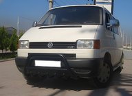 Volkswagen T4 Transporter 1990-2003 Bull Bar WT003 Black (Stainless Steel) photo 1