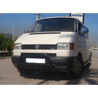 Bull Bar WT003 Black (Stainless Steel) Volkswagen T4 Transporter 1990-2003 photo 1