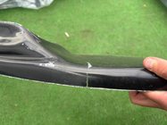 BMW 5 Series E60/E61 2003-2010 Discounted Front Lip Spoiler DPT (with Fins, for M5 Hamann, Gloss Black) photo 4