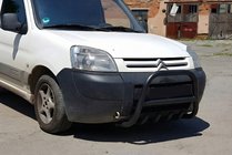Citroen Berlingo 1996-2008 Bull Bar WT003 Black Stainless Steel photo 4