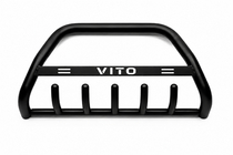 Mercedes Vito/V-class W447 2014- Bull Bar WT004 Black (Stainless Steel) photo 1