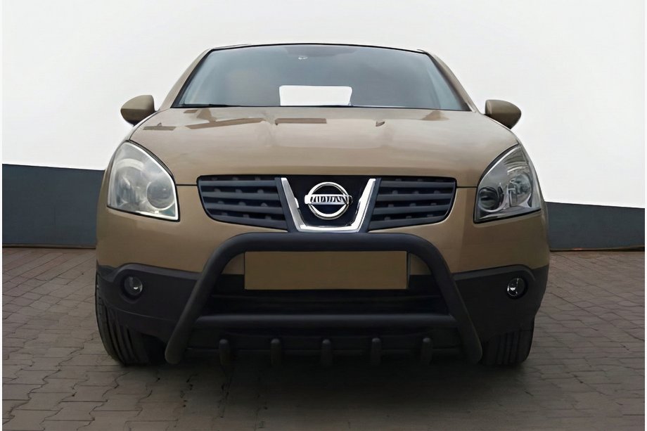 Nissan Qashqai 2010-2014 Bull Bar WT003 Black Stainless Steel Image