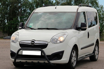 Opel Combo 2012-2018 Bull Bar WT003 Black Stainless Steel photo 1