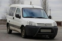 Peugeot Partner 1996-2008 Bull Bar WT003 Black Stainless Steel photo 5