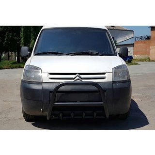 Bull Bar WT003 Black Stainless Steel Peugeot Partner 1996-2008 photo 4