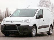 Peugeot Partner Tepee 2008-2018 Bull Bar WT003 Black Stainless Steel photo 1