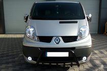 Opel Vivaro 2001–2015 Bull Bar WT003 Black (Stainless Steel) photo 4