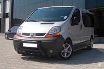Opel Vivaro 2001–2015 Bull Bar WT003 Black (Stainless Steel) photo 3