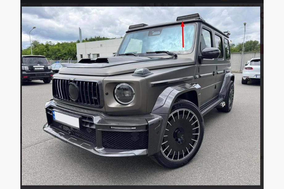 Mercedes G class W465 2025- Rear Spoiler BRB-Design (Carbon) Photo 3